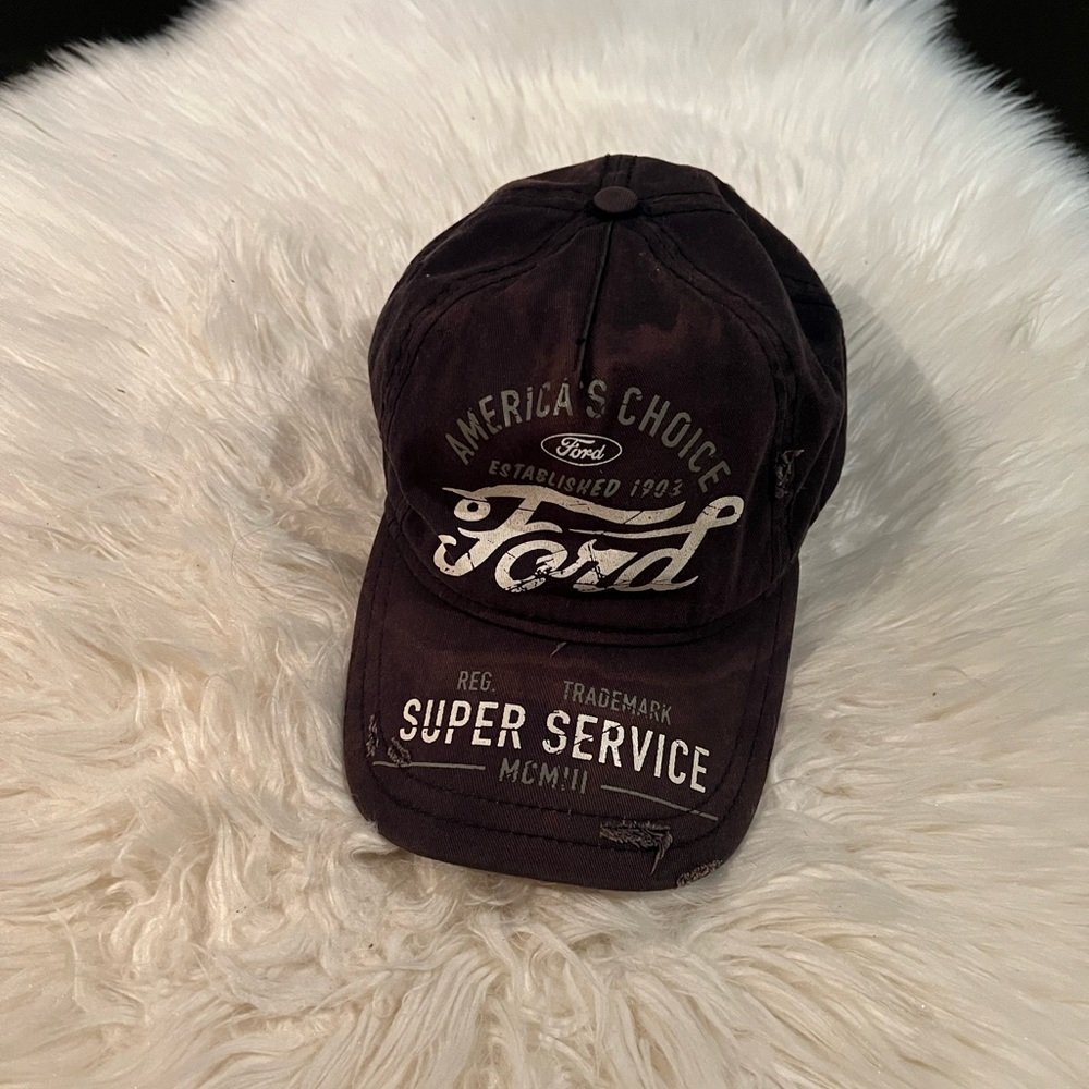 Ford Super Service Distressed Hat